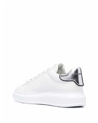 Baskets basses en cuir blanches Karl Lagerfeld