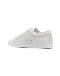 Baskets basses en cuir blanches Etq.