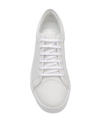 Baskets basses en cuir blanches Etq.