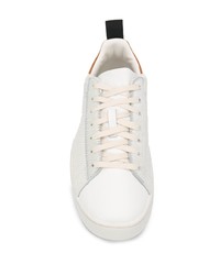 Baskets basses en cuir blanches Diesel