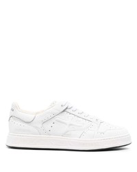 Baskets basses en cuir blanches Premiata