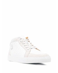 Baskets basses en cuir blanches Leandro Lopes