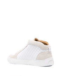 Baskets basses en cuir blanches Leandro Lopes