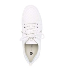 Baskets basses en cuir blanches Leandro Lopes