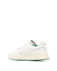 Baskets basses en cuir blanches Premiata