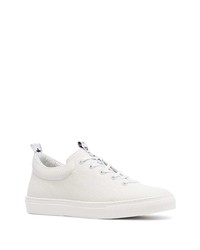 Baskets basses en cuir blanches DUKE & DEXTE