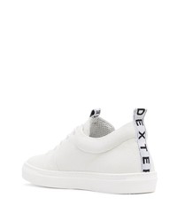 Baskets basses en cuir blanches DUKE & DEXTE