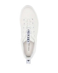 Baskets basses en cuir blanches DUKE & DEXTE