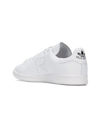 Baskets basses en cuir blanches Adidas By Raf Simons