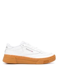 Baskets basses en cuir blanches Reebok