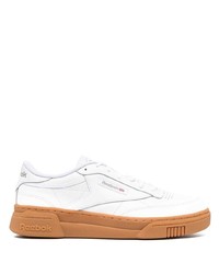 Baskets basses en cuir blanches Reebok