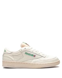 Baskets basses en cuir blanches Reebok