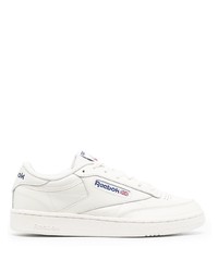 Baskets basses en cuir blanches Reebok