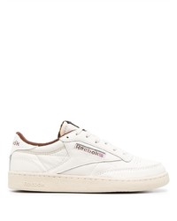 Baskets basses en cuir blanches Reebok