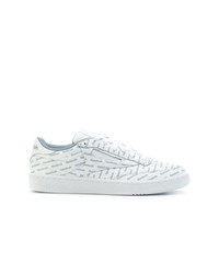 Baskets basses en cuir blanches Reebok