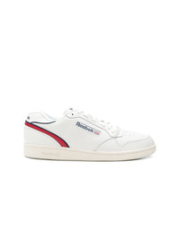 Baskets basses en cuir blanches Reebok