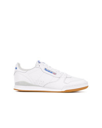 Baskets basses en cuir blanches Reebok