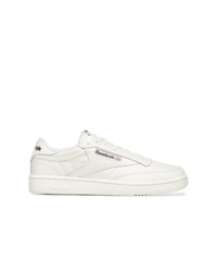 Baskets basses en cuir blanches Reebok