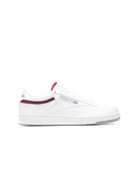 Baskets basses en cuir blanches Reebok