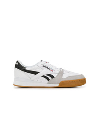 Baskets basses en cuir blanches Reebok