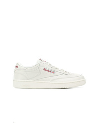 Baskets basses en cuir blanches Reebok