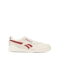 Baskets basses en cuir blanches Reebok