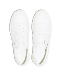 Baskets basses en cuir blanches New Standard Edition