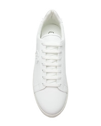 Baskets basses en cuir blanches Philipp Plein