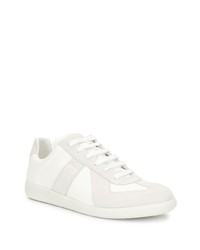 Baskets basses en cuir blanches Maison Margiela