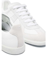 Baskets basses en cuir blanches Maison Margiela