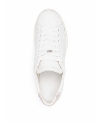 Baskets basses en cuir blanches NEW STANDARD