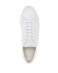 Baskets basses en cuir blanches Common Projects