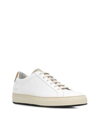 Baskets basses en cuir blanches Common Projects