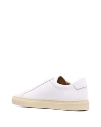 Baskets basses en cuir blanches Common Projects