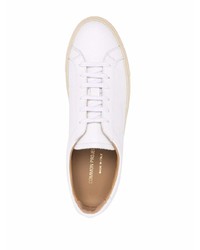 Baskets basses en cuir blanches Common Projects