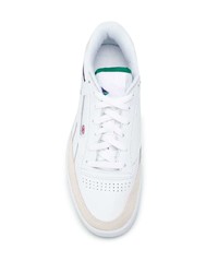 Baskets basses en cuir blanches Reebok