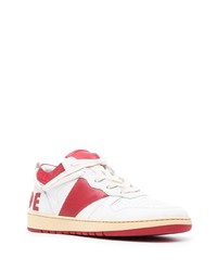 Baskets basses en cuir blanches Rhude