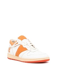 Baskets basses en cuir blanches Rhude