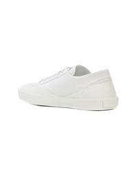 Baskets basses en cuir blanches Lanvin