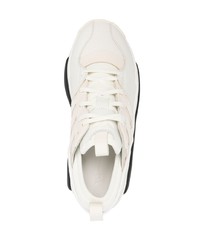 Baskets basses en cuir blanches Y-3