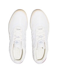 Baskets basses en cuir blanches adidas by Craig Green