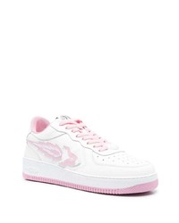 Baskets basses en cuir blanches Enterprise Japan