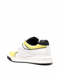 Baskets basses en cuir blanches Valentino Garavani