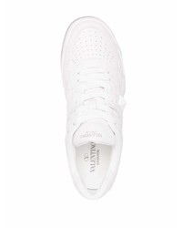 Baskets basses en cuir blanches Valentino Garavani