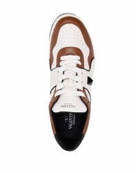 Baskets basses en cuir blanches Valentino Garavani