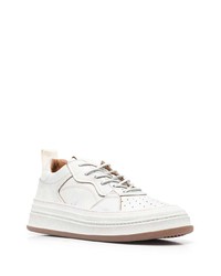 Baskets basses en cuir blanches Buttero