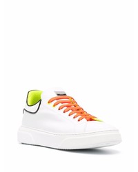 Baskets basses en cuir blanches Philipp Plein