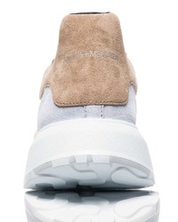 Baskets basses en cuir blanches Alexander McQueen