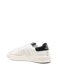 Baskets basses en cuir blanches Premiata