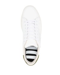 Baskets basses en cuir blanches Diesel